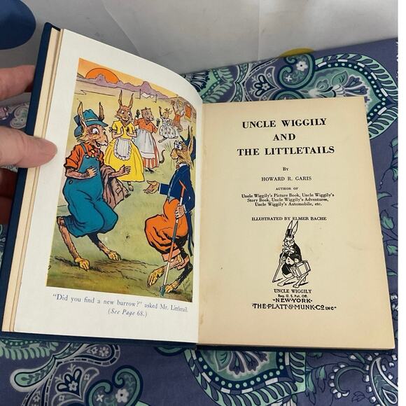 1942 Uncle Wiggily And The Littletails  y Howard R. Garis - Picture 4 of 13